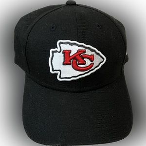 New Era KC Chiefs Hat Black/adjustable